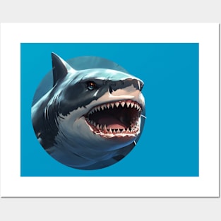 Shark Posters and Art